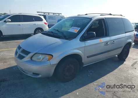 2005 Dodge Caravan Sxt from USA, damaged, VIN 1D4GP45R85B343128